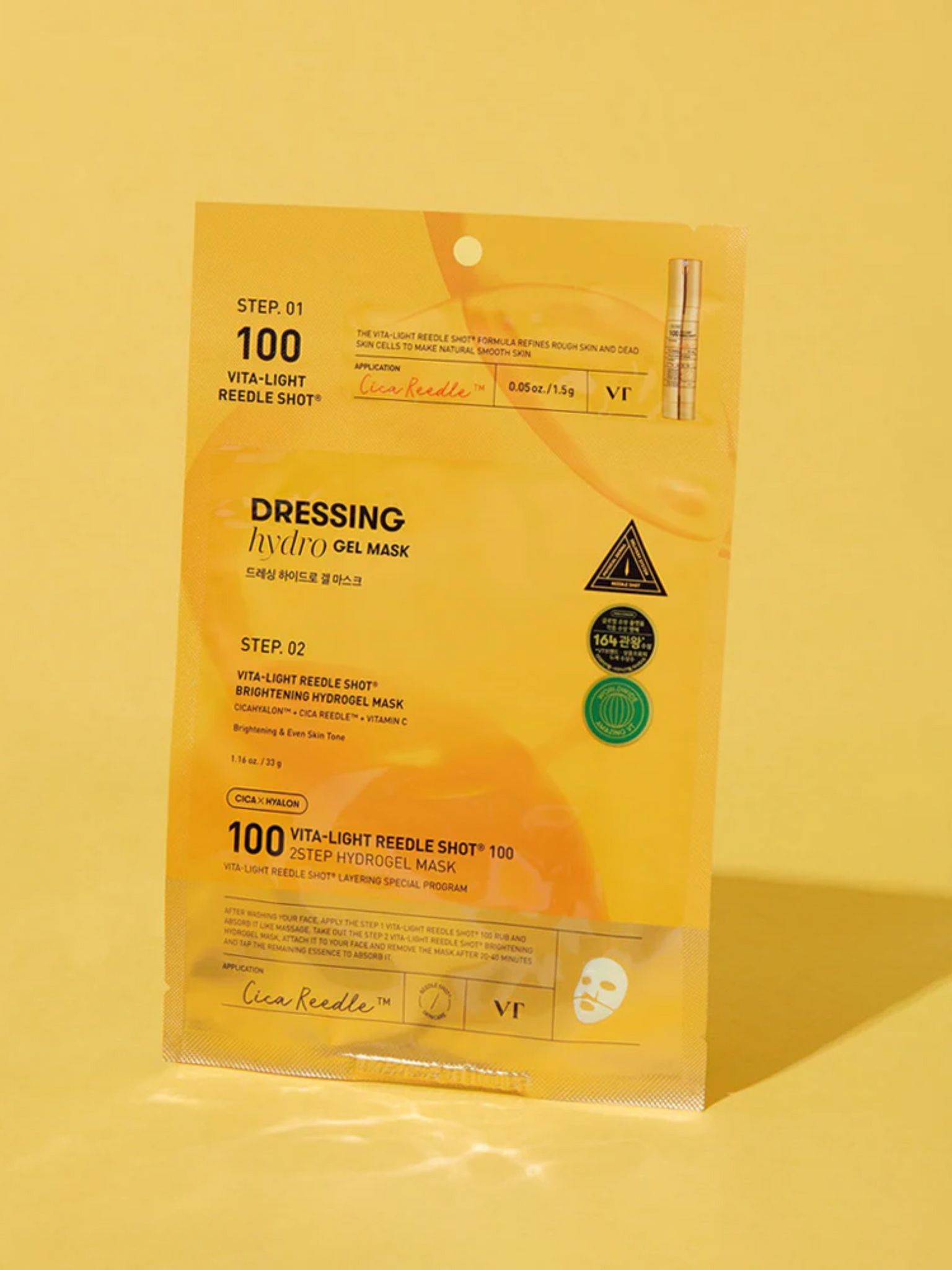 VT Vita-Light Reedle Shot 100 2-Step Hydrogel Mask 36g