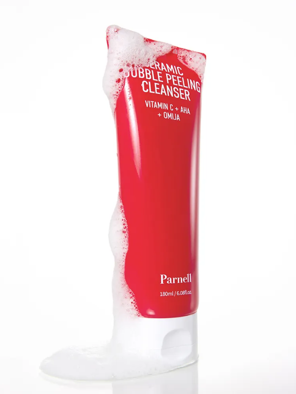 Parnell AHA Omija Ceramic Bubble Peeling Cleanser 180ml – EXOD Partners ...