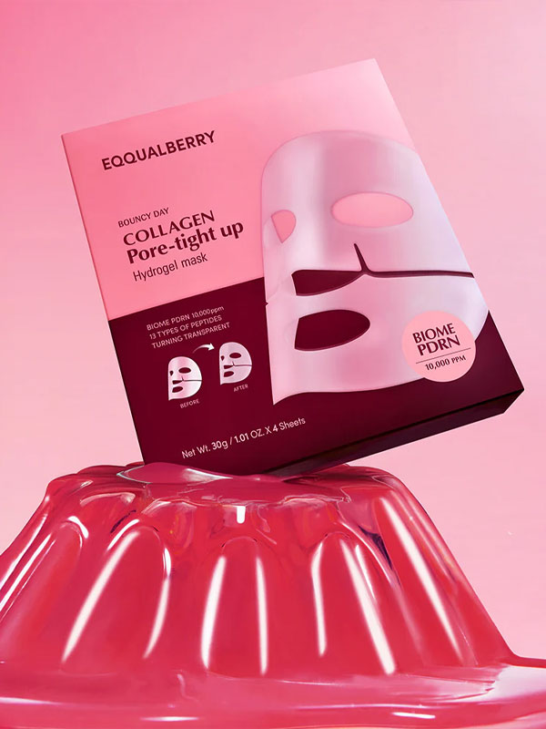 Eqqualberry Collagen Pore-tight up Hydrogel Mask
