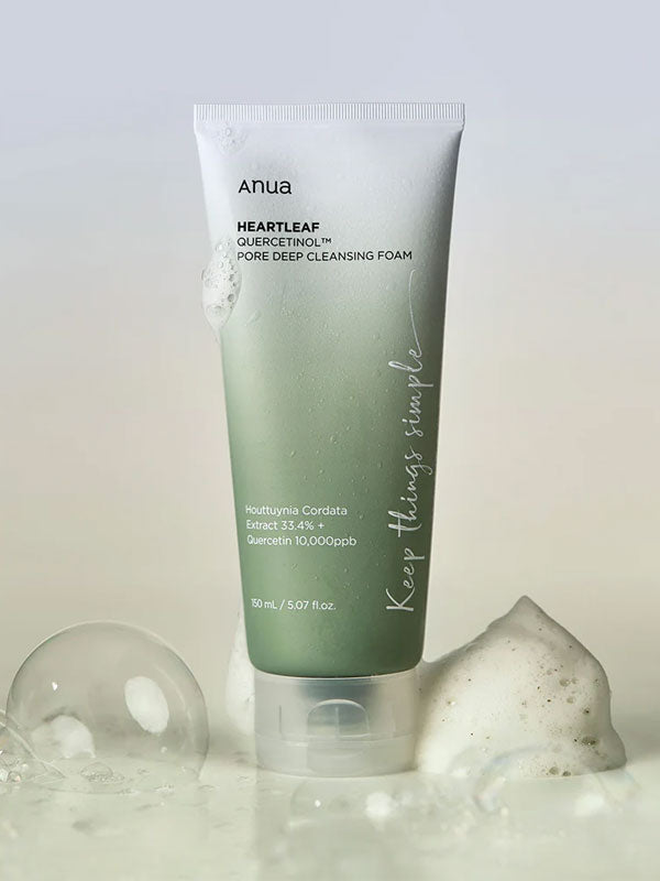 Anua Heartleaf Quercetinol Pore Deep Cleansing Foam 150ml