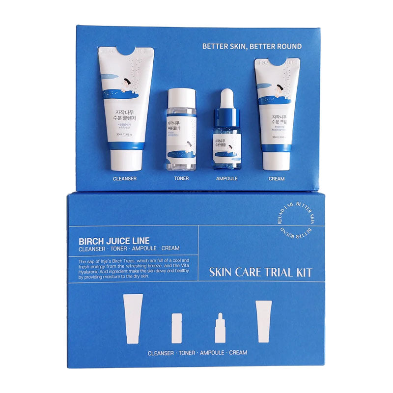 Round Lab Birch Juice Trial Kit/ Korean Skin Care Products – INNER