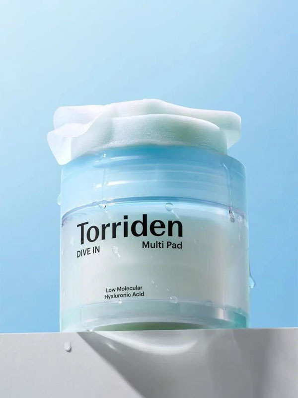 Torriden Dive-In Low Molecular Hyaluronic Acid Multi Pad 160ml / 80pads
